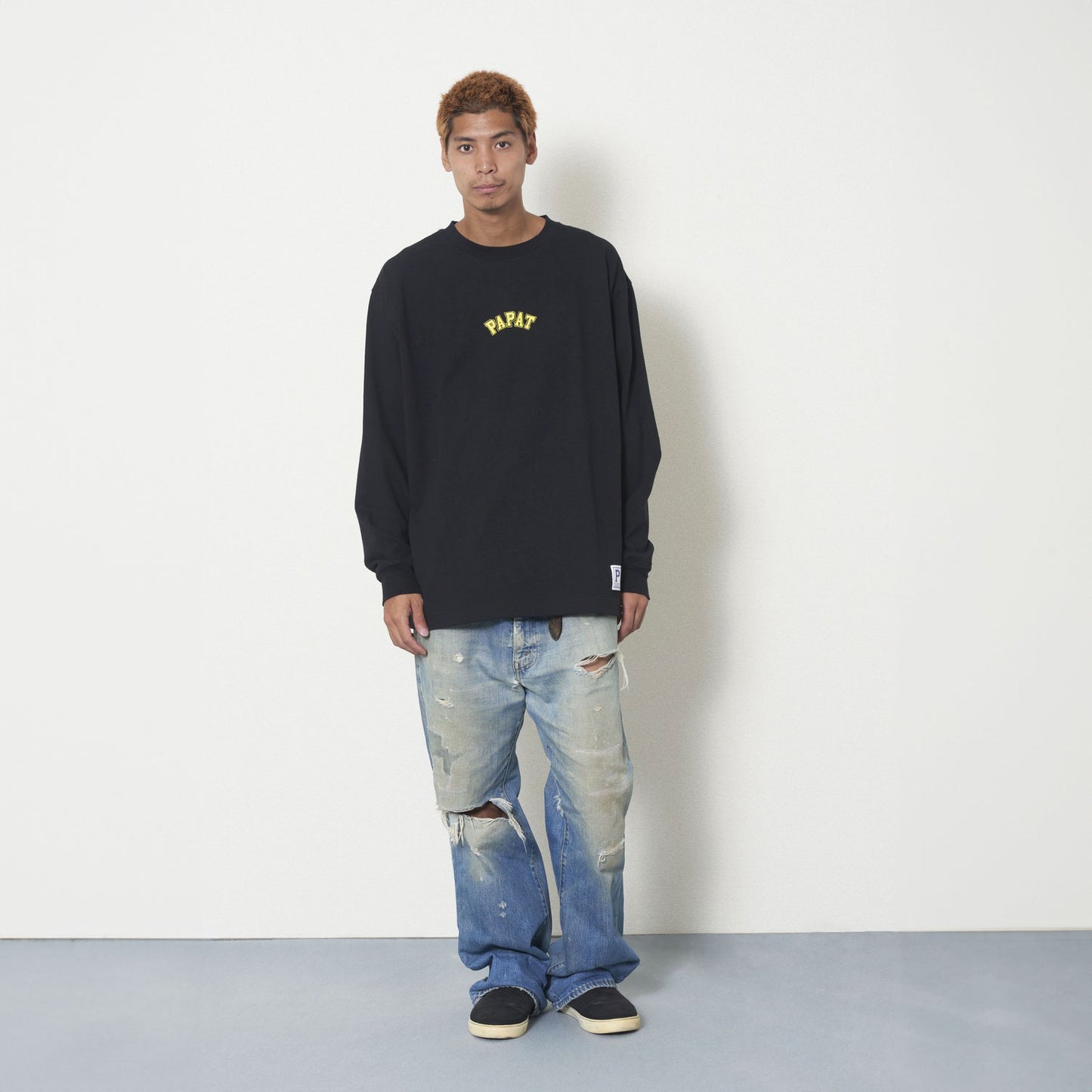 PAPAT PANDERS LOGO L/S TEE