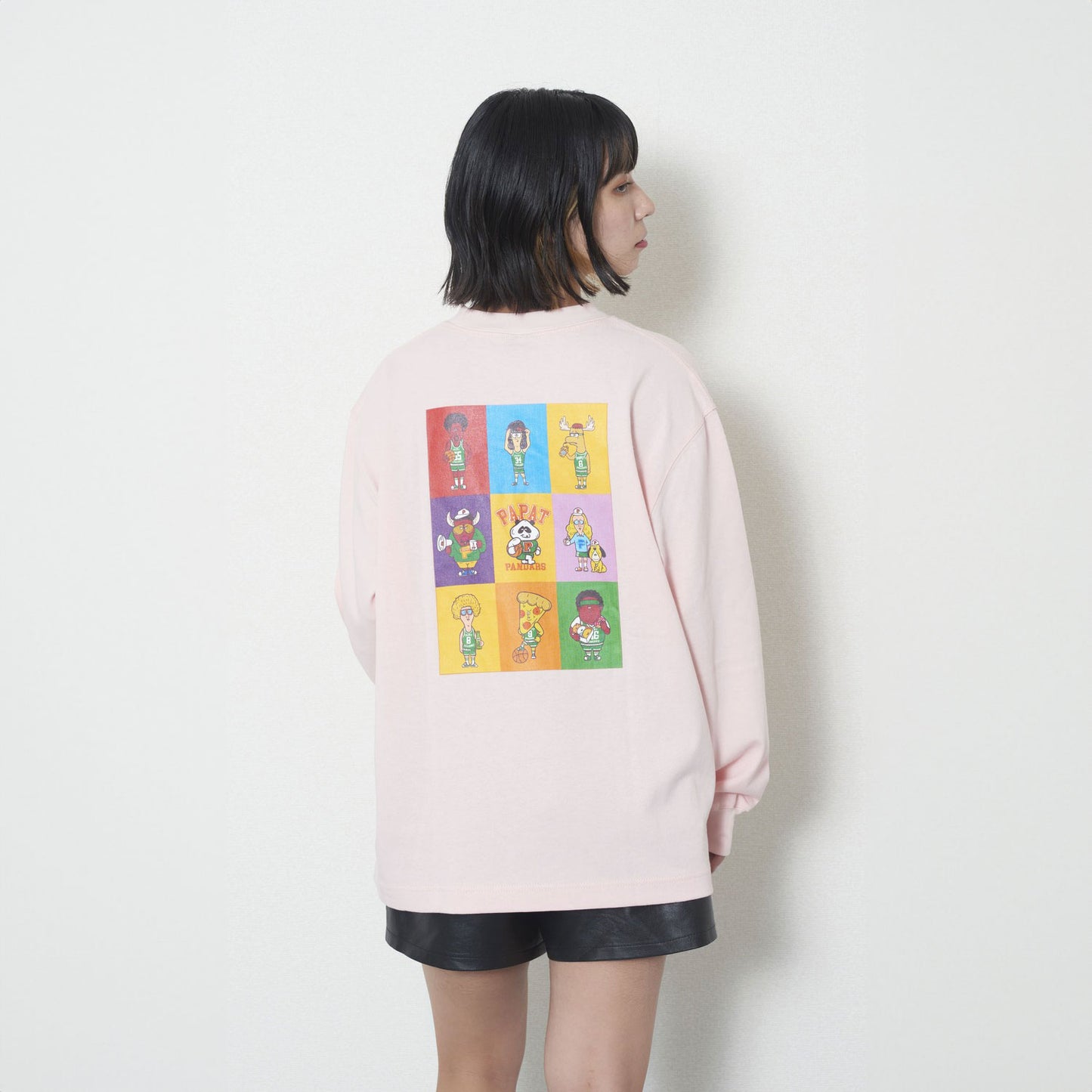PAPAT PANDERS LOGO L/S TEE
