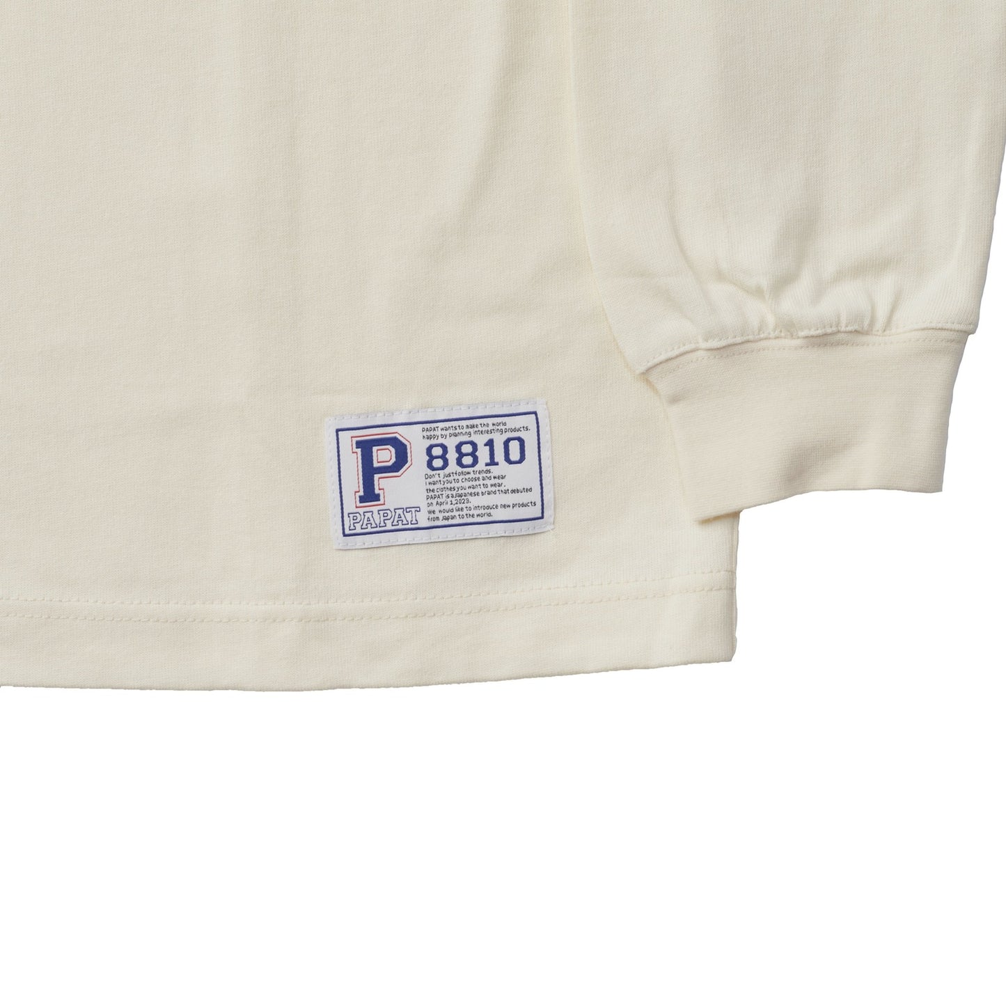 PAPAT ARCH LOGO L/S TEE