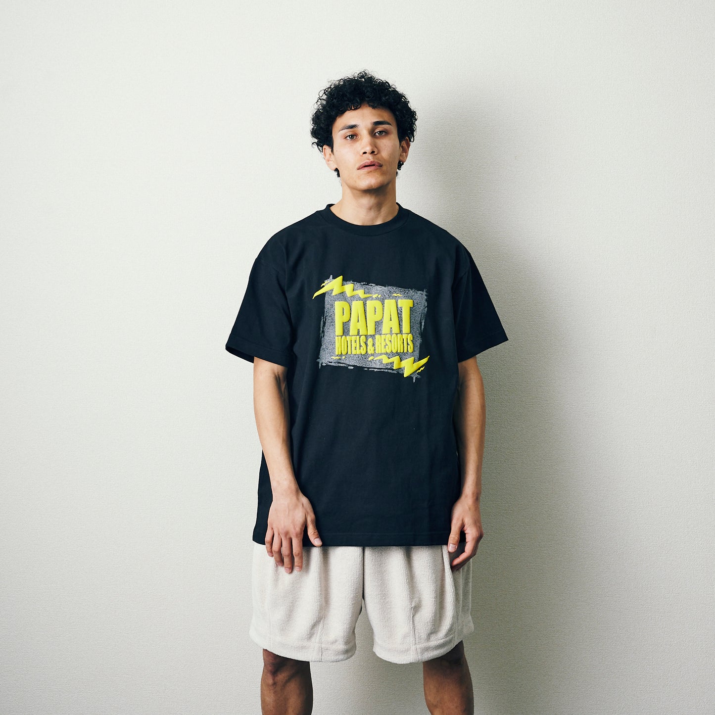 LOGO FOAMING PRINT S/S TEE