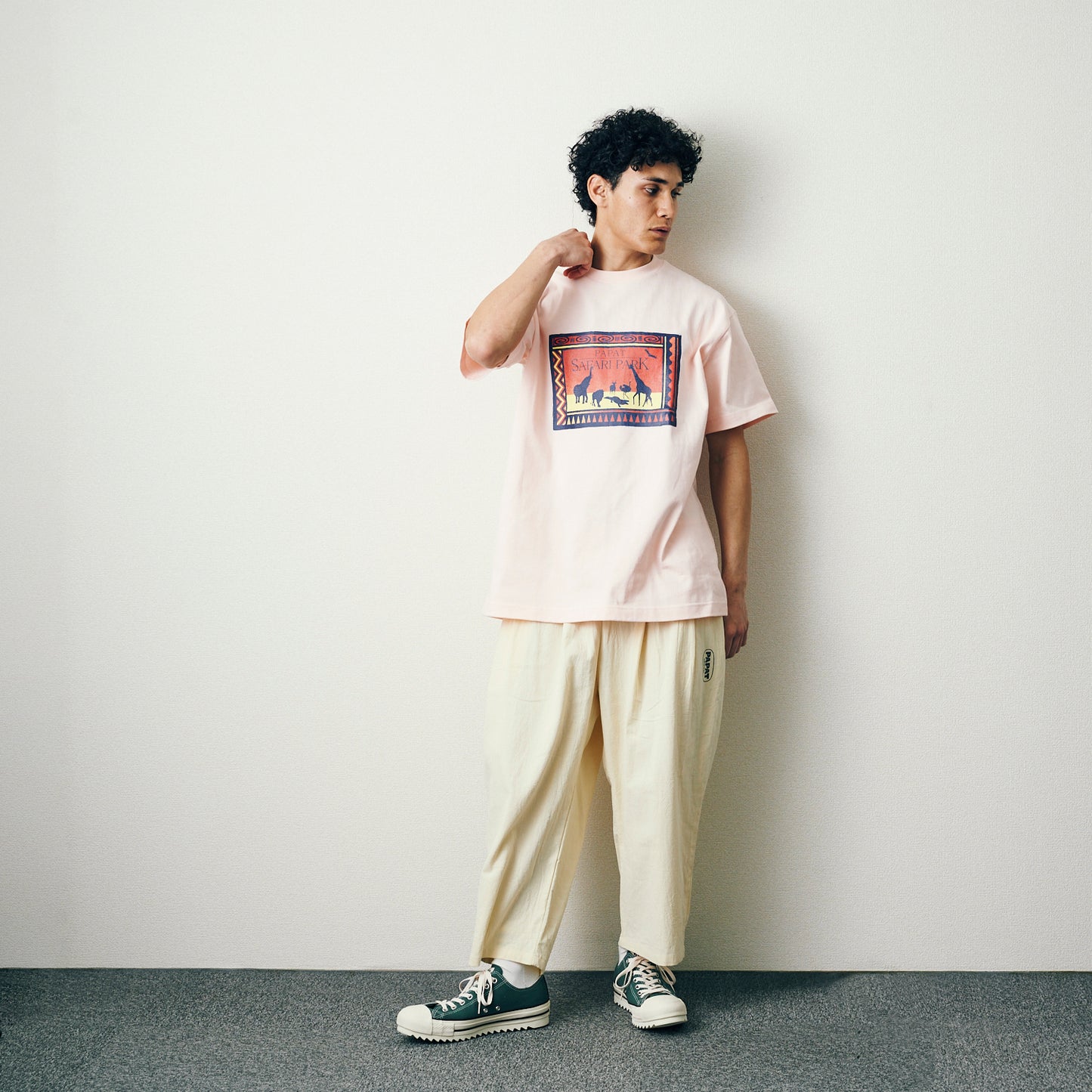 【TV着用】なにわ男子 西畑大吾さん着用 SAFARI LOGO S/S TEE
