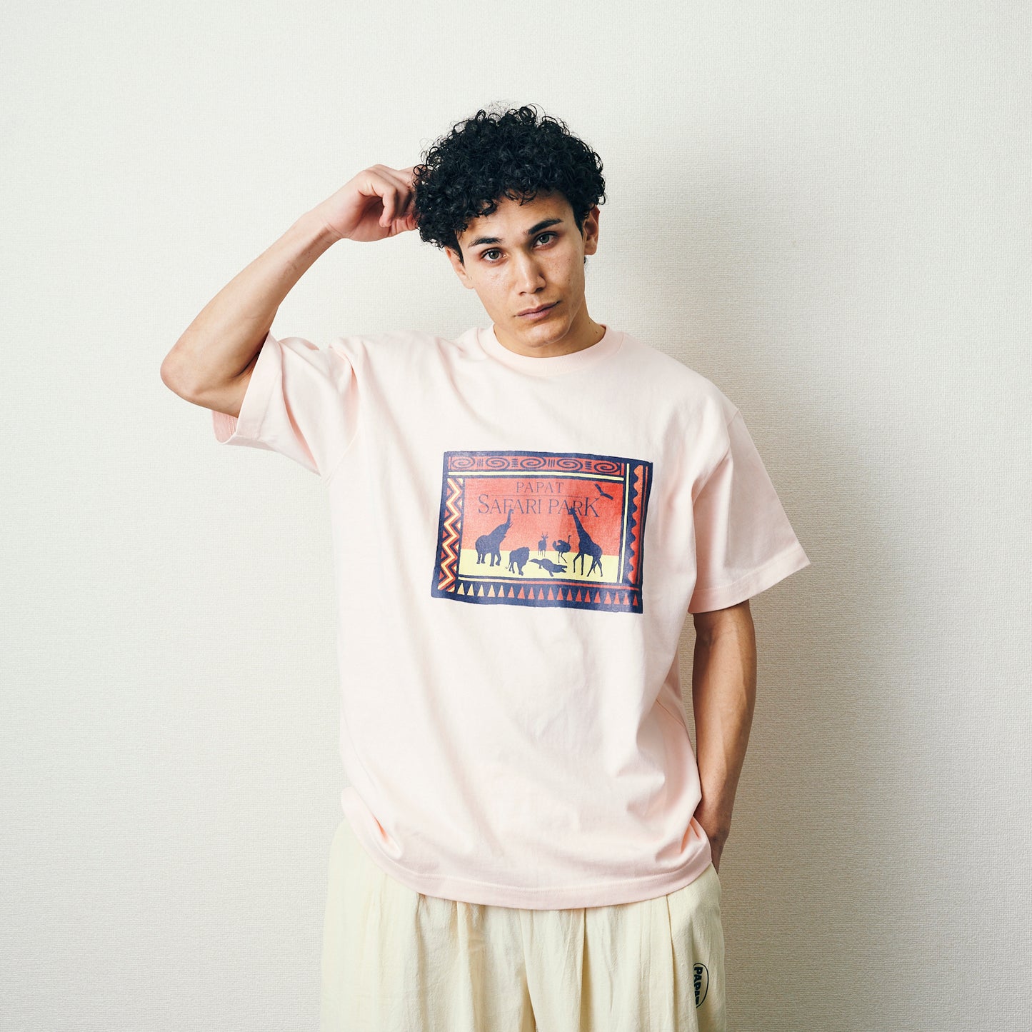 【TV着用】なにわ男子 西畑大吾さん着用 SAFARI LOGO S/S TEE