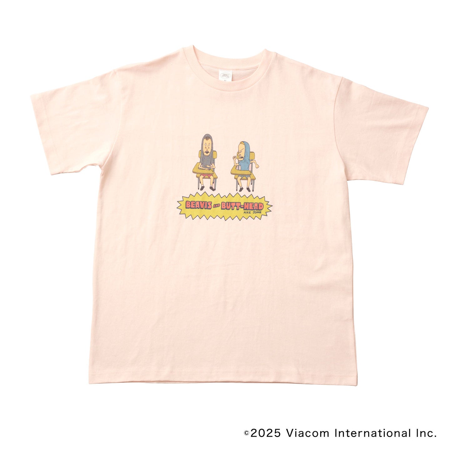 Beavis and Butt-Head S/S Tee ピンク