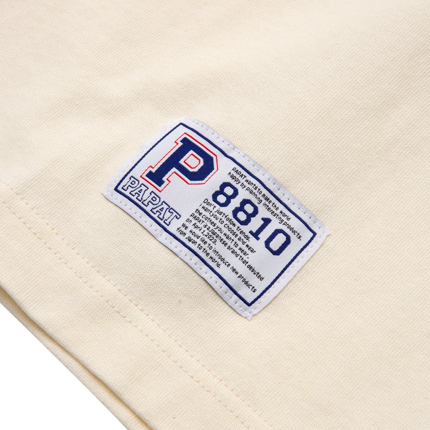 PAPAT LOGO S/S TEE - YELLOW