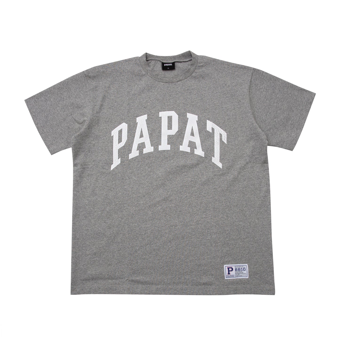 PAPAT LOGO S/S TEE - GRAY
