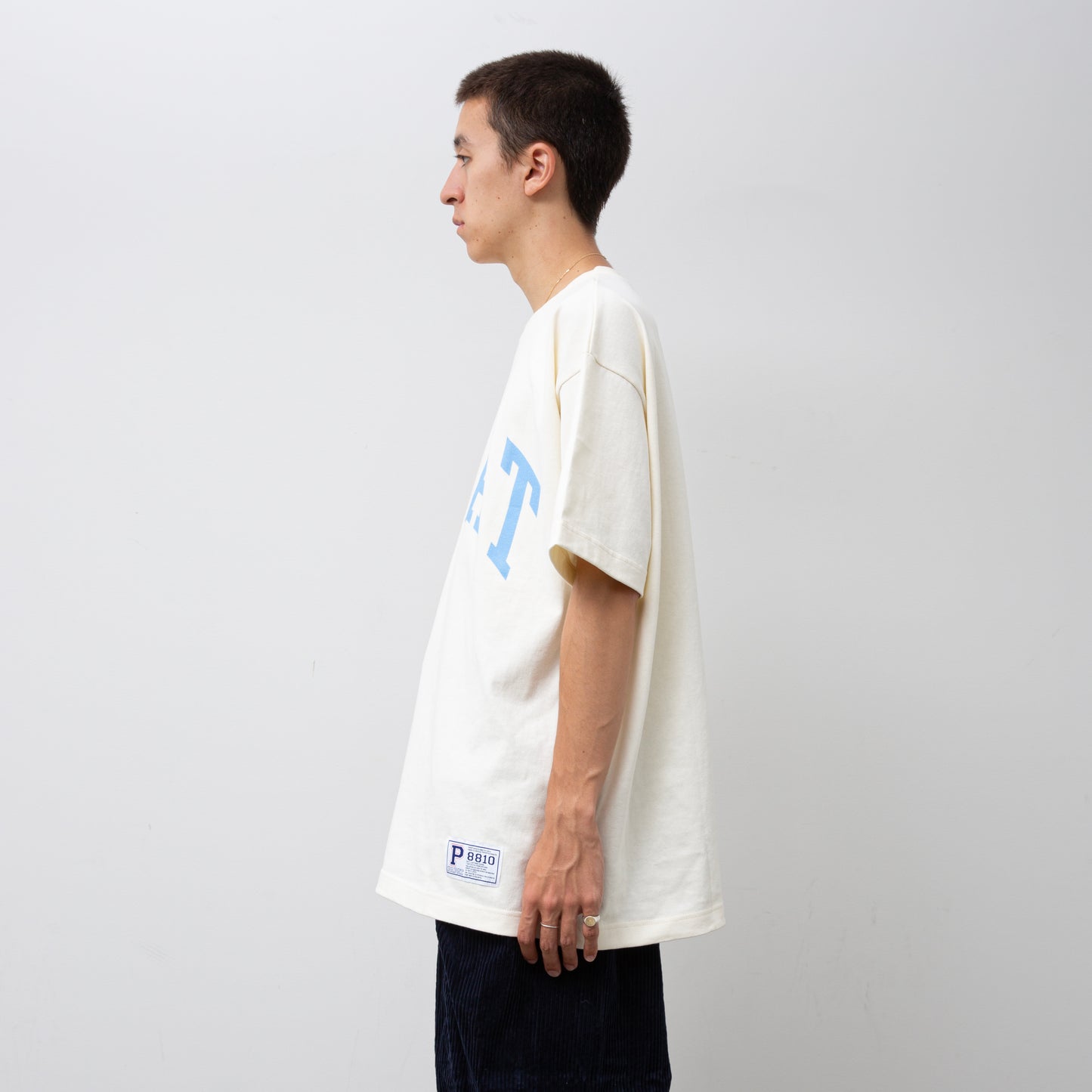 PAPAT LOGO S/S TEE - CREAM