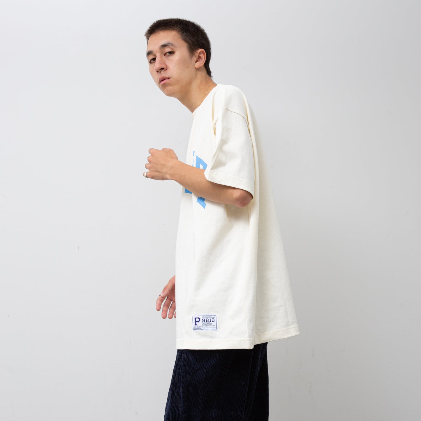 PAPAT LOGO S/S TEE - CREAM