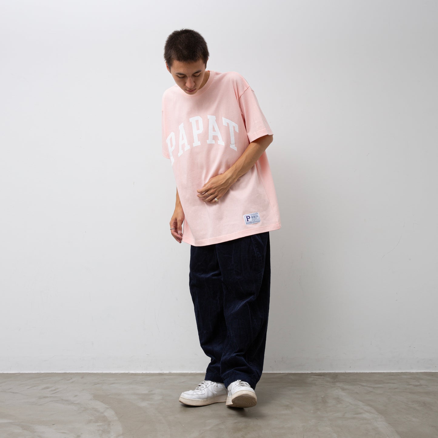 PAPAT LOGO S/S TEE - PINK