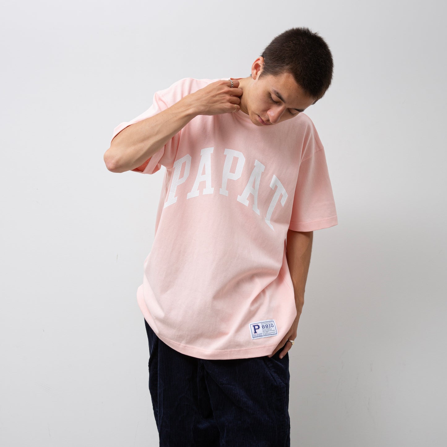 PAPAT LOGO S/S TEE - PINK