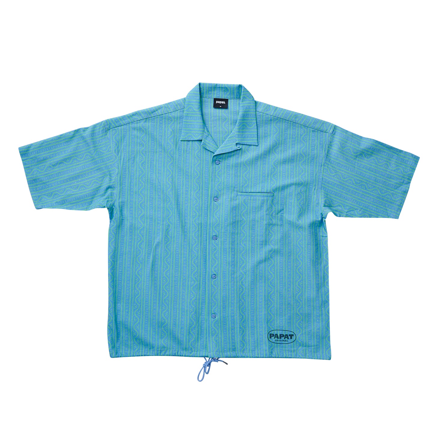 【TV着用】なにわ男子 大橋和也さん着用 LINEN TOUCH COTTON PATTERN SHIRT