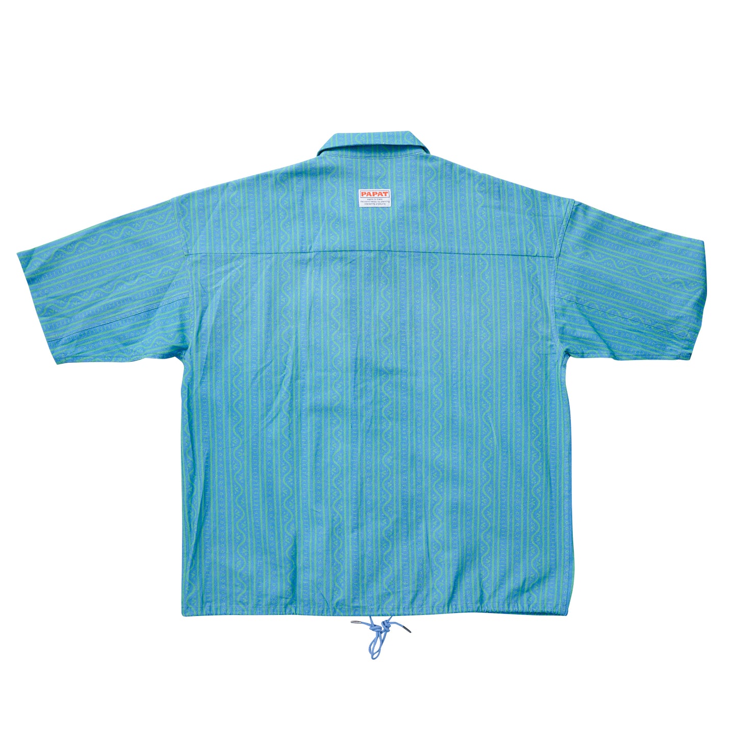【TV着用】なにわ男子 大橋和也さん着用 LINEN TOUCH COTTON PATTERN SHIRT