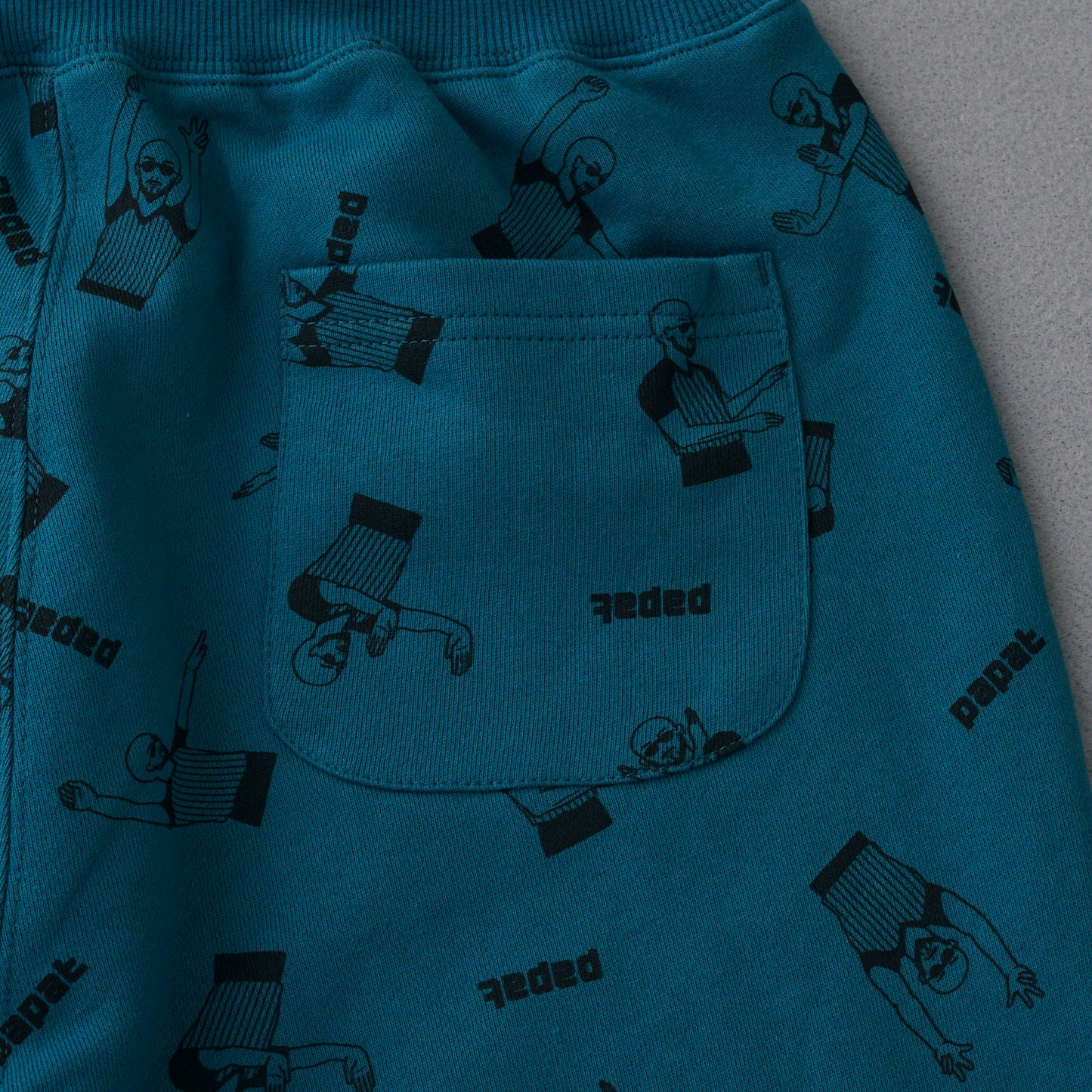 PAPAT REFEREE PATTERN SWEAT PANTS