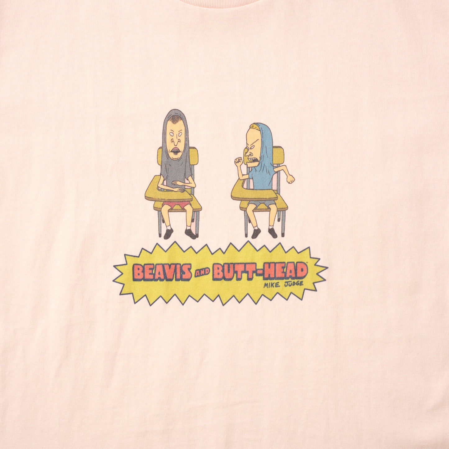 Beavis and Butt-Head S/S Tee ピンク