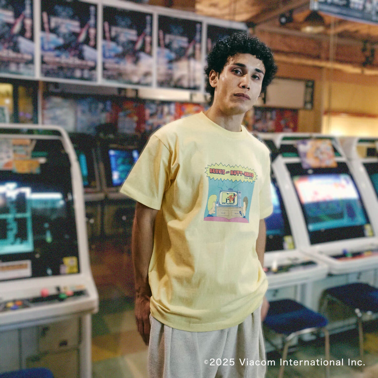 Beavis and Butt-Head S/S Tee イエロー