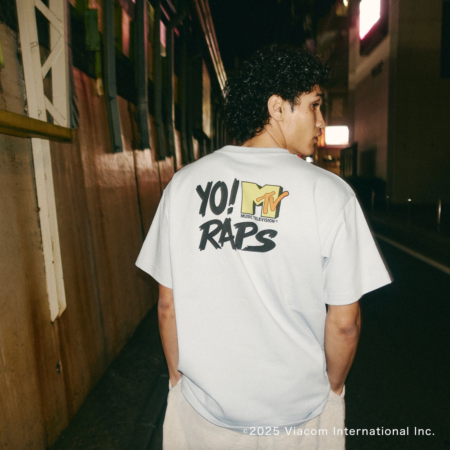 MTV S/S Tee サックス