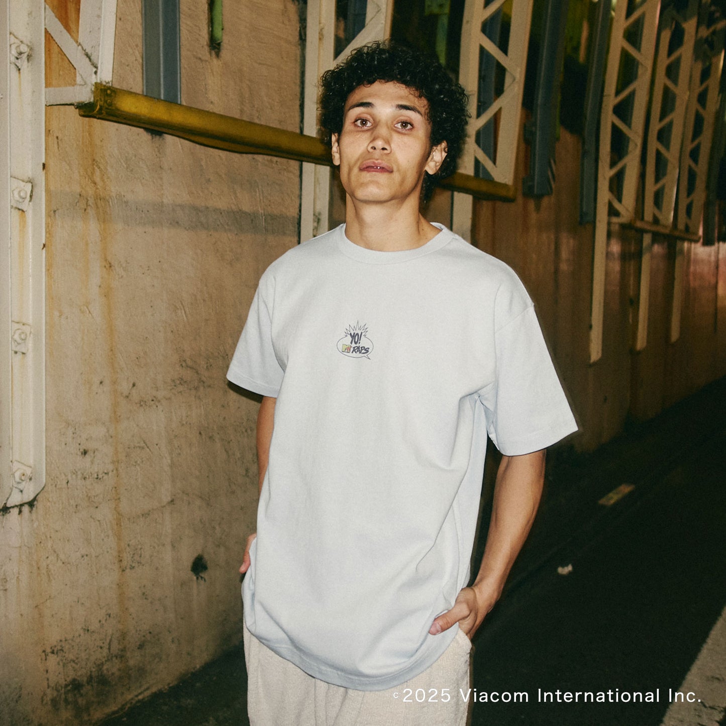 MTV S/S Tee サックス