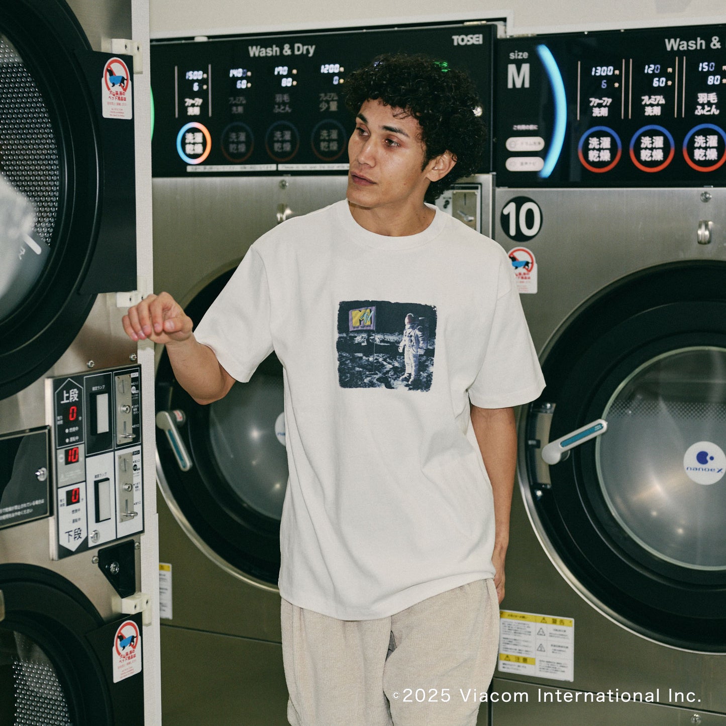 MTV S/S Tee オフホワイト