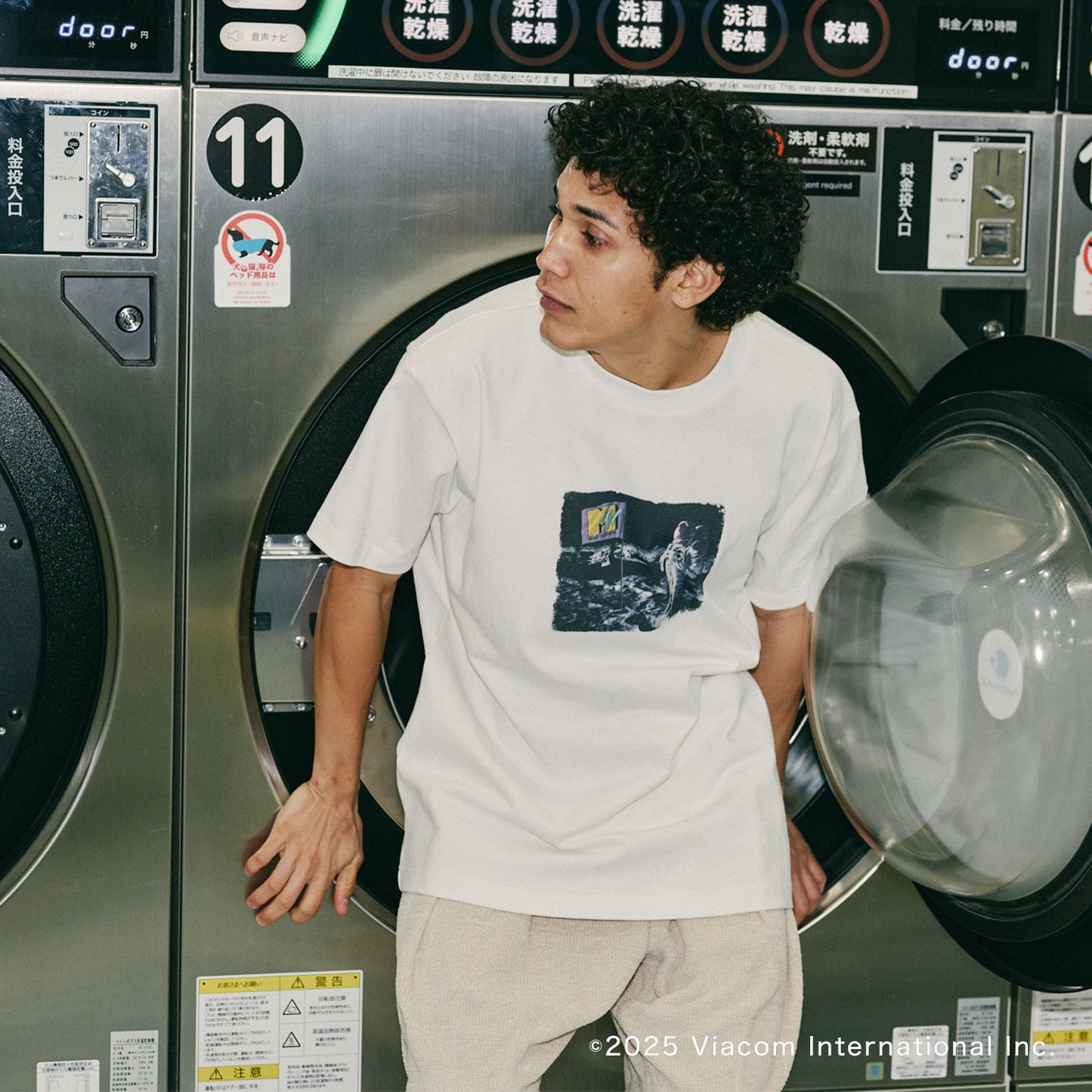 MTV S/S Tee オフホワイト