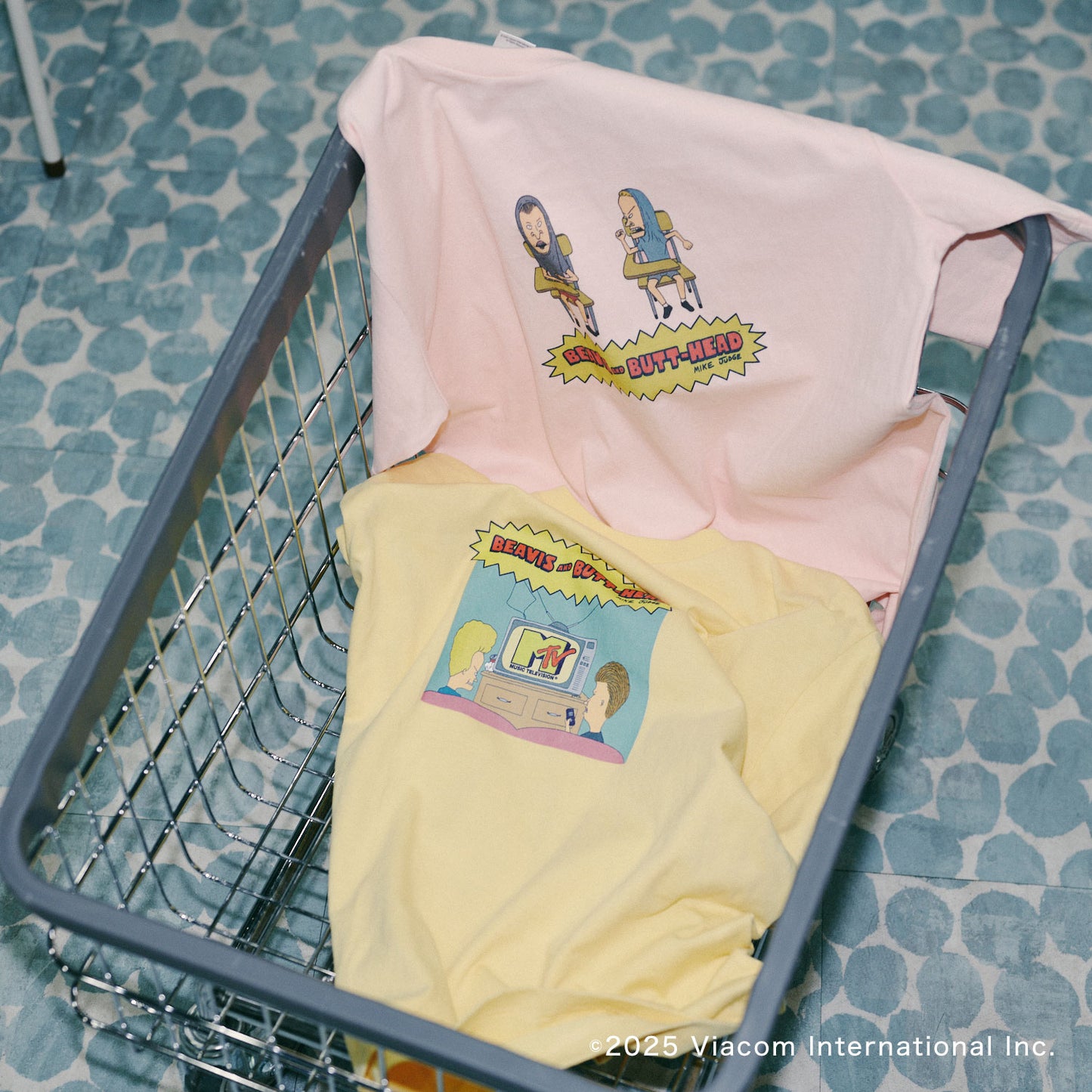 Beavis and Butt-Head S/S Tee ピンク