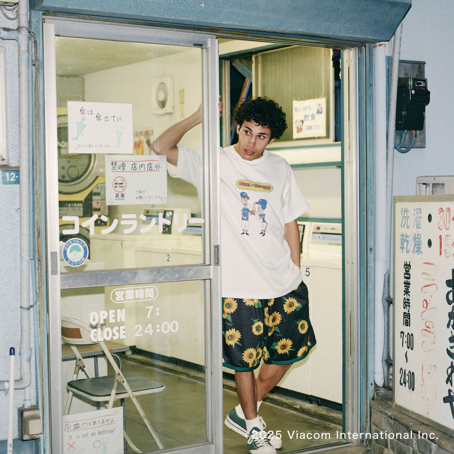 Beavis and Butt-Head S/S Tee オフホワイト