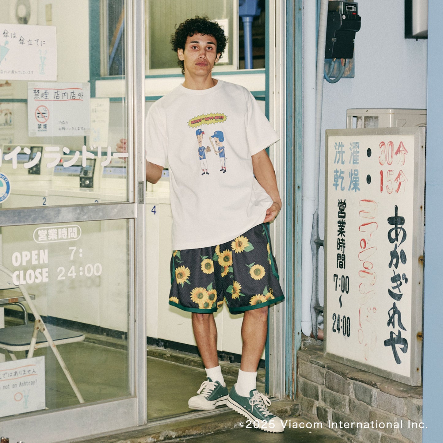 Beavis and Butt-Head S/S Tee オフホワイト