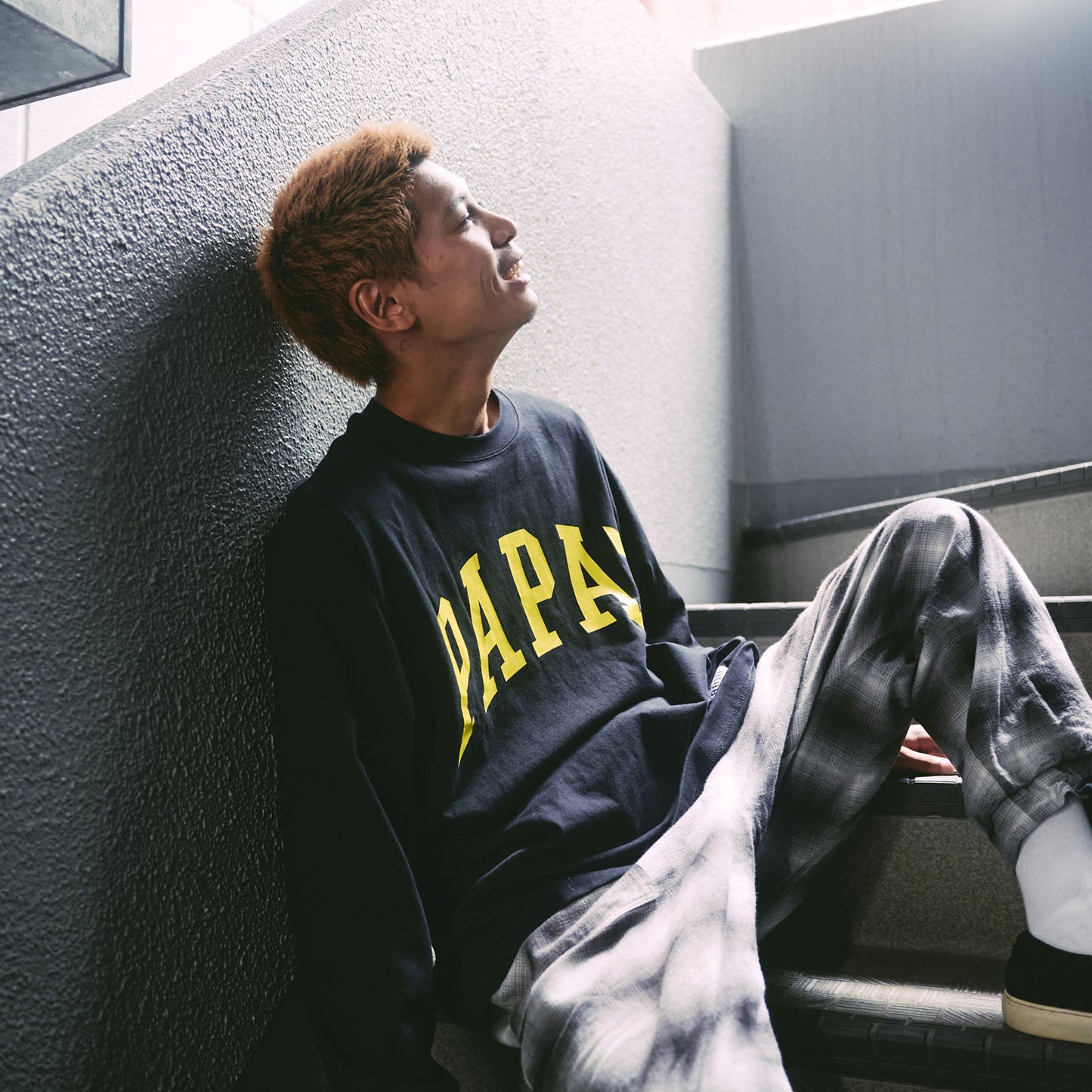 PAPAT ARCH LOGO L/S TEE