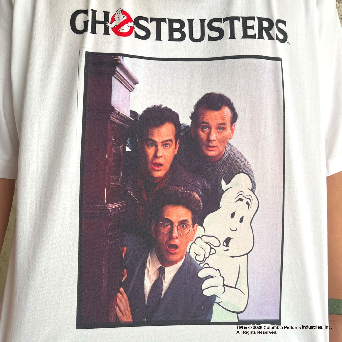 GHOST BUSTERS S/S Tee ホワイト