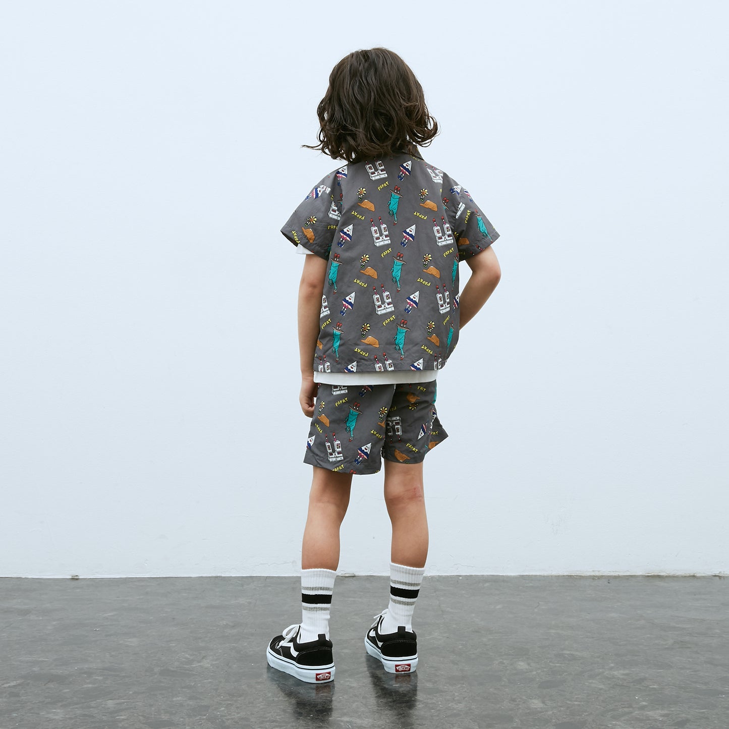 WORLD HERITAGE PATTERN KID'S SHIRT