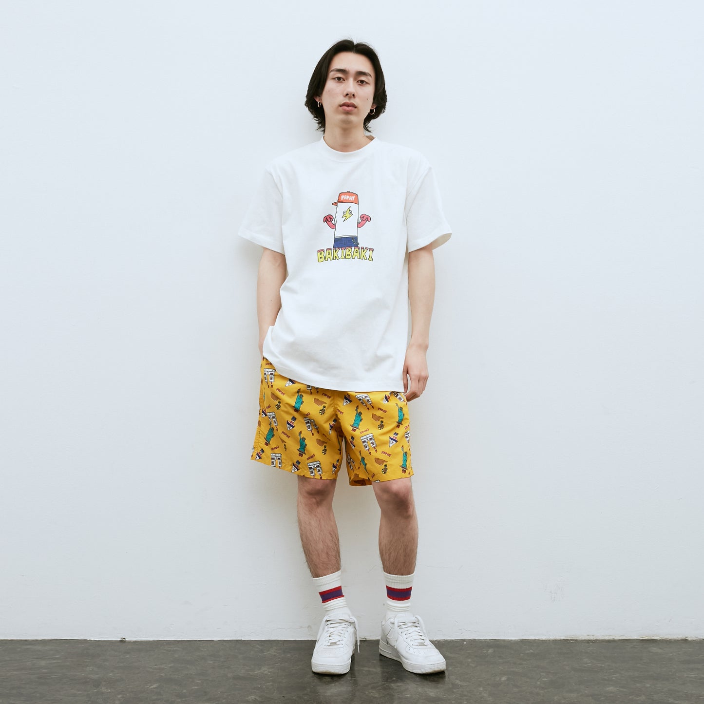 WORLD HERITAGE PATTERN SHORTS