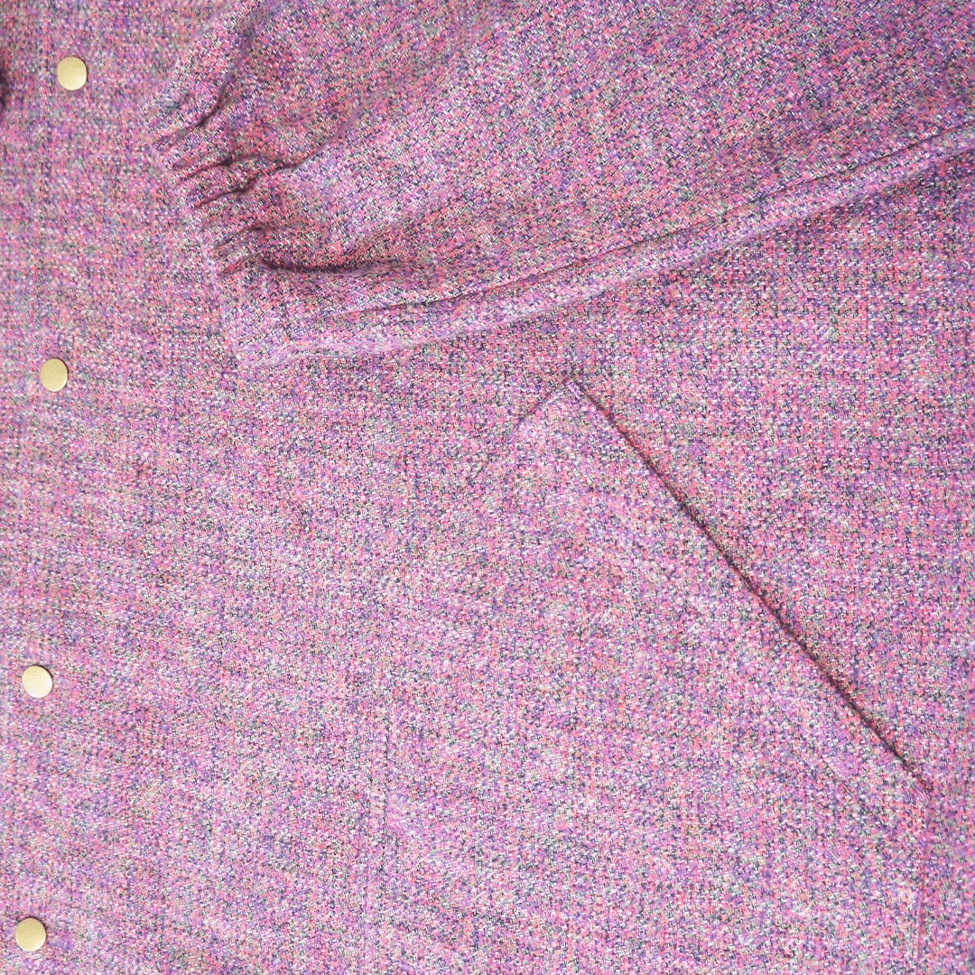 MELANGE COTTON JACKET