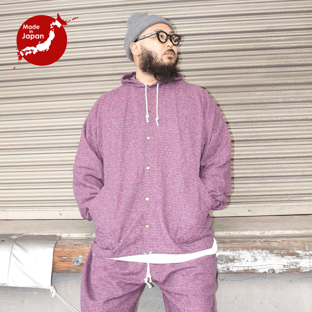 MELANGE COTTON JACKET