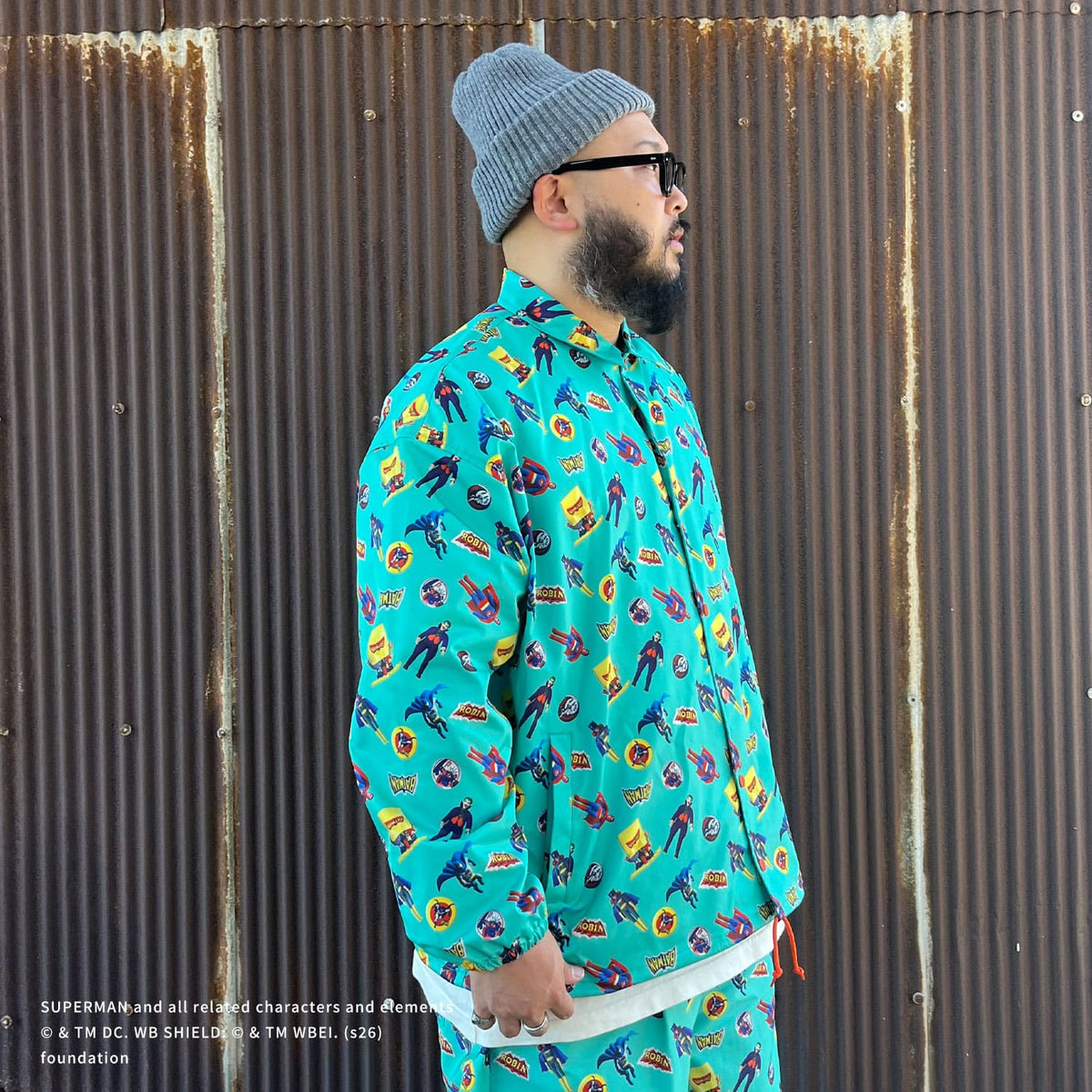 Batman pattern Coach Jacket