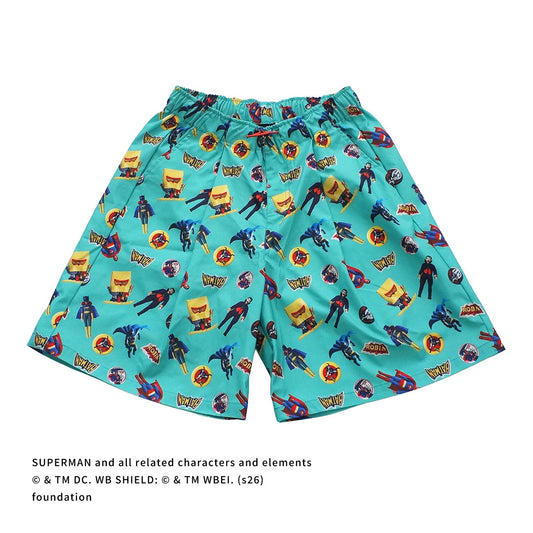 Batman pattern Wide shorts