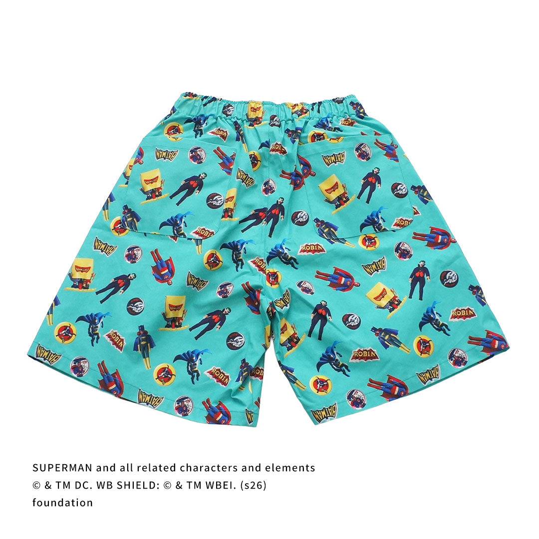 Batman pattern Wide shorts