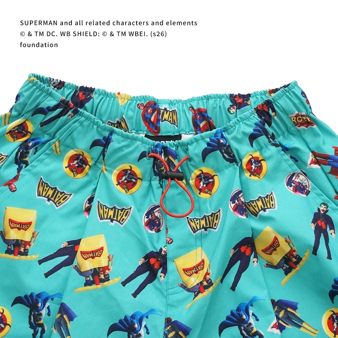 Batman pattern Wide shorts