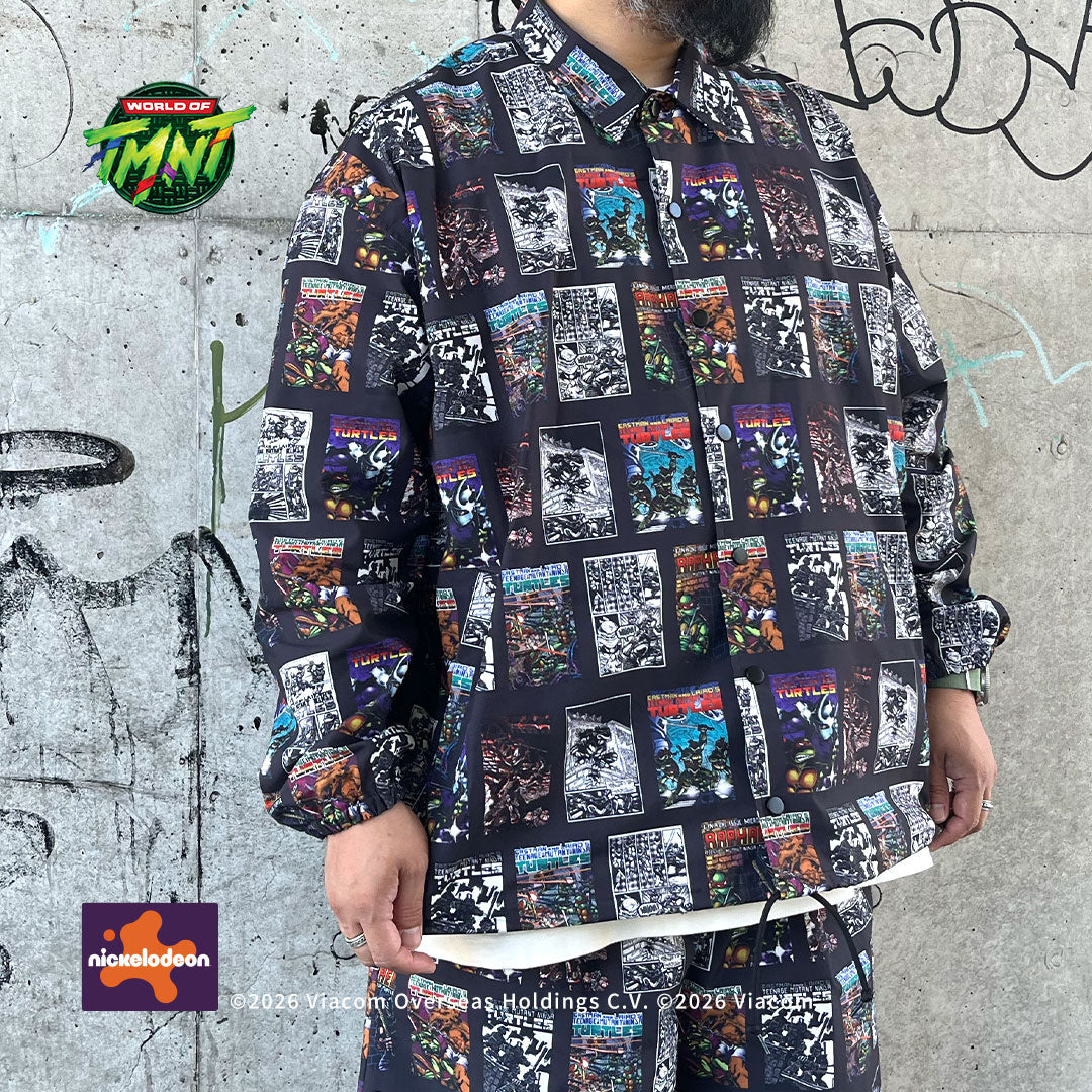 TMNT pattern Coach Jacket