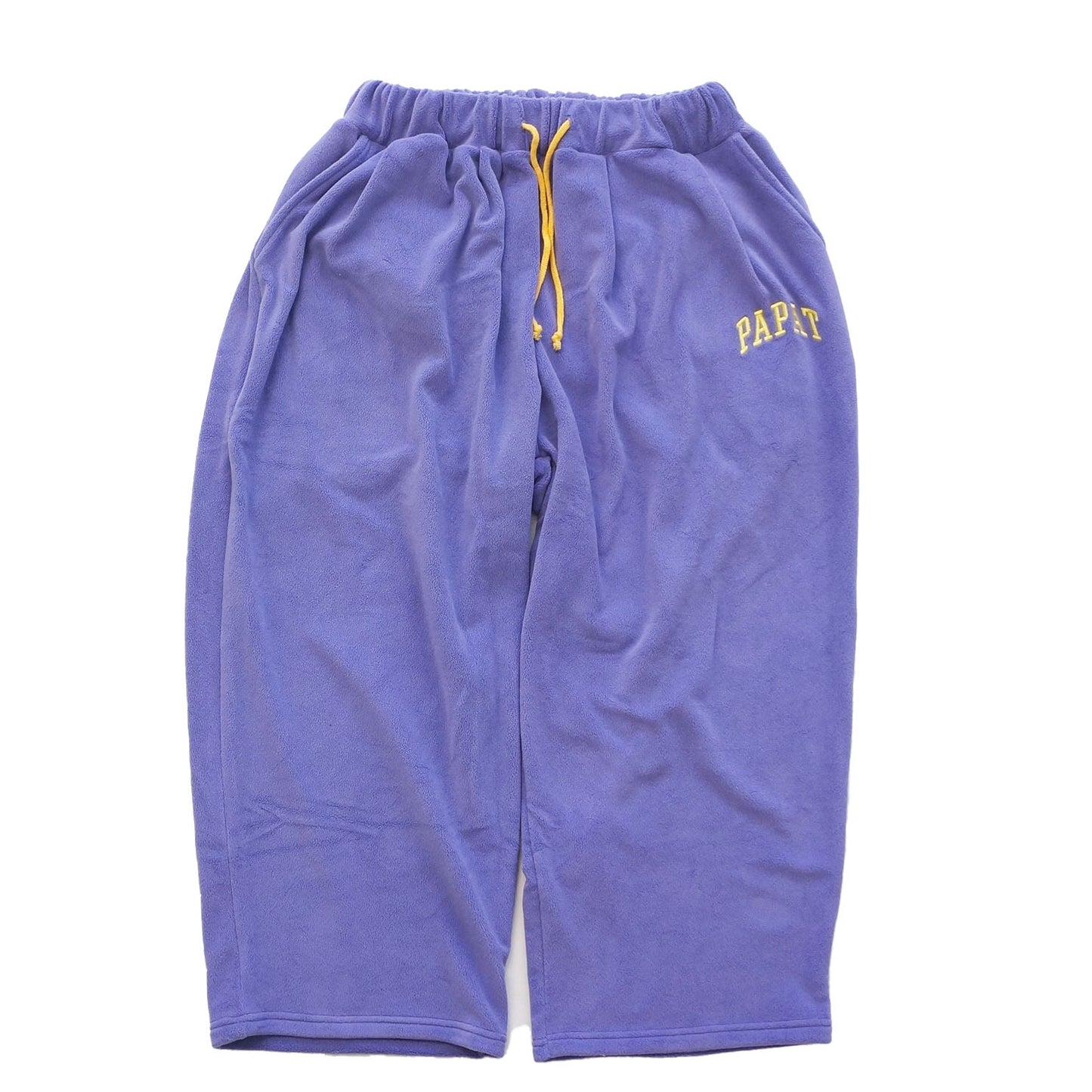 SILKY FLEECE WIDE PANTS