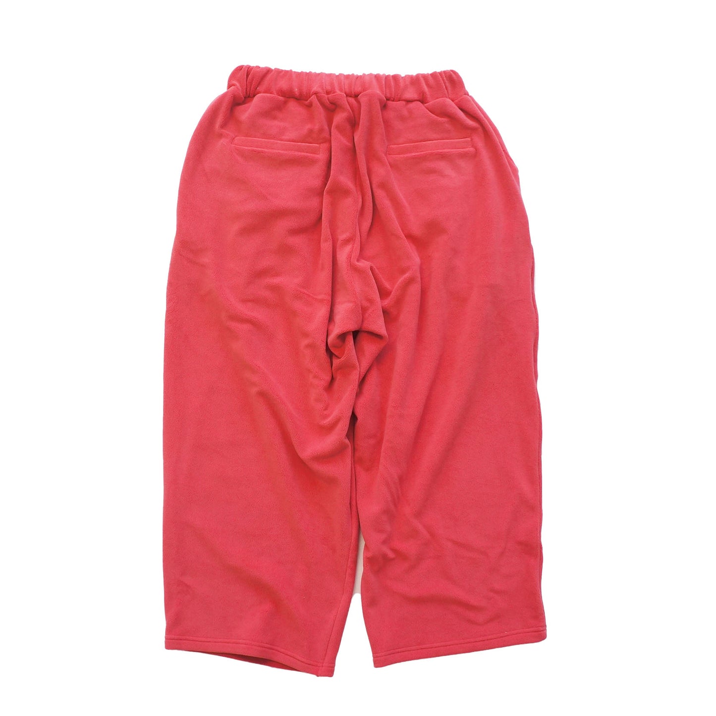 SILKY FLEECE WIDE PANTS