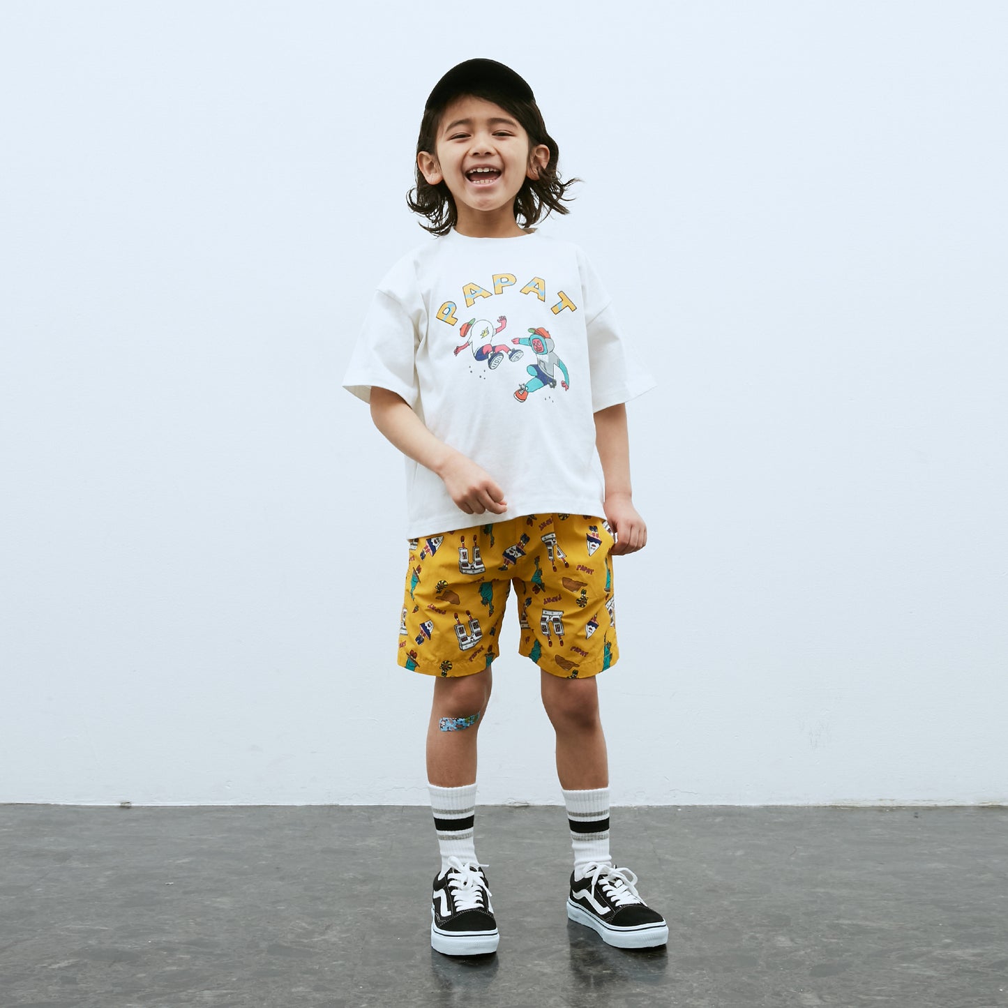 PAPAT LOGO PRINT KID'S TEE