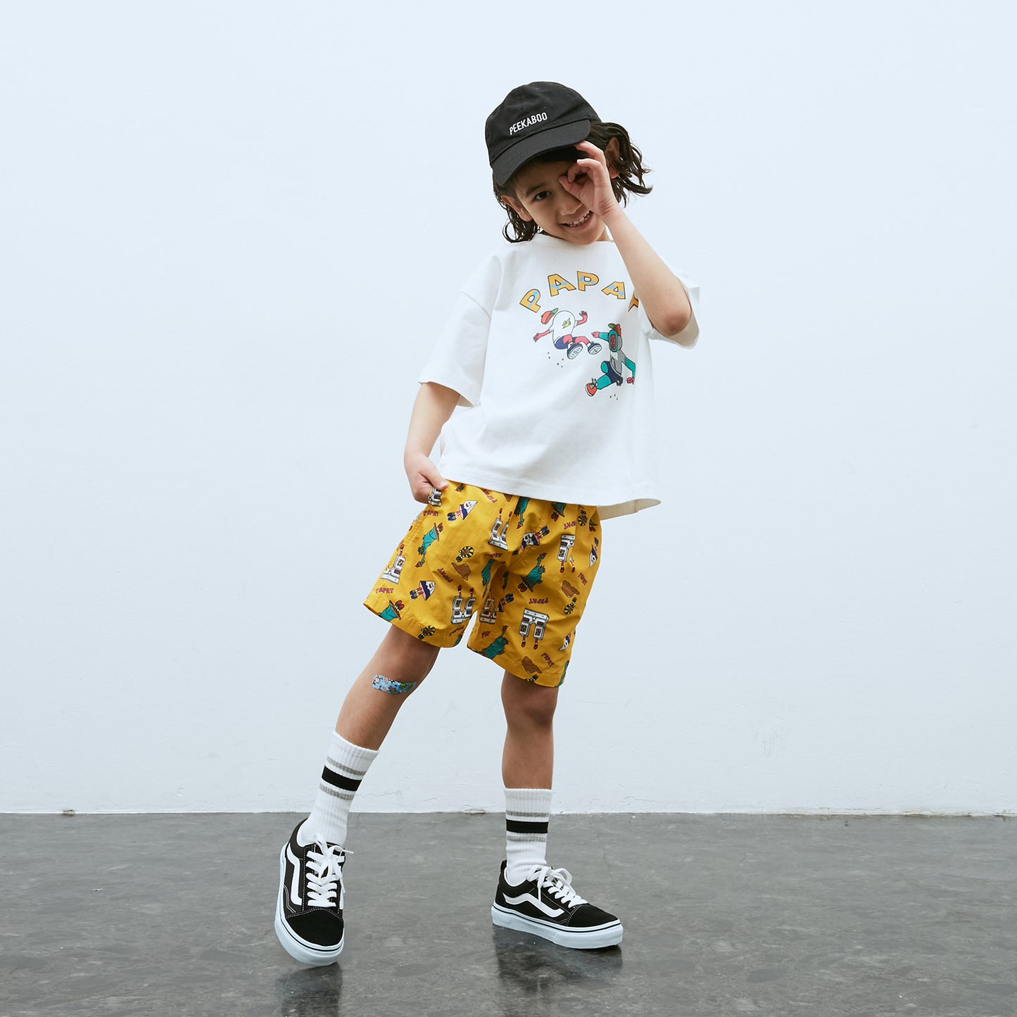 PAPAT LOGO PRINT KID'S TEE